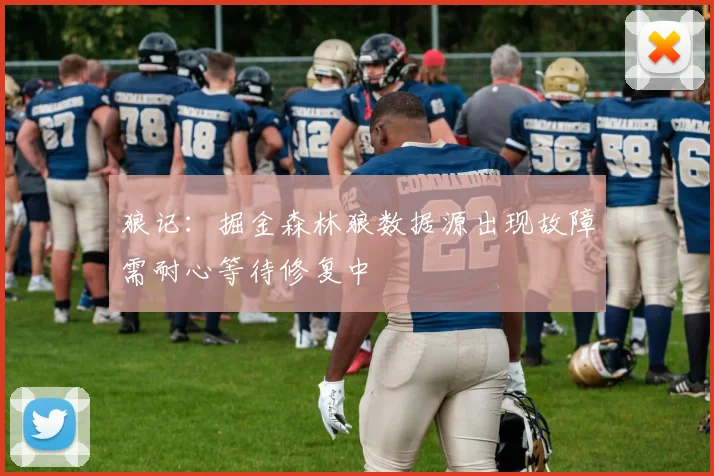 狼记：掘金森林狼数据源出现故障需耐心等待修复中